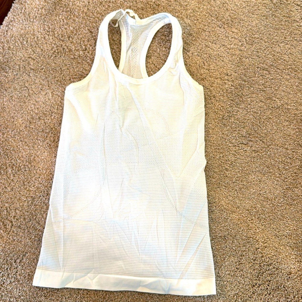Lululemon White Tank